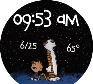 Calvin And Hobbes Stars Png - Calvin And Hobbes Apple Watch Face, Transparent Png PNG image with transparent background