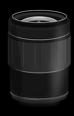 Camera Lens Black Background PNG image with transparent background