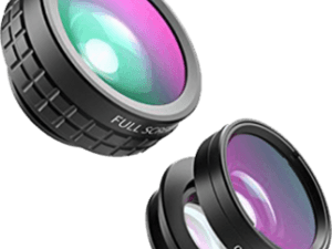 Camera Lens Duo Full Scope View PNG image with transparent background