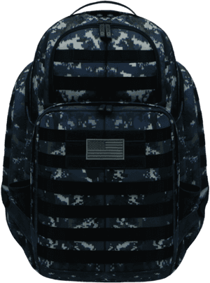 Navy Acu 1-w - Diaper Bag, HD Png Download PNG image with transparent background
