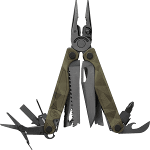 Leatherman Charge Plus Forest Camo, HD Png Download PNG image with transparent background