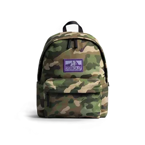 Camouflage Bookbag Png Uki PNG Image