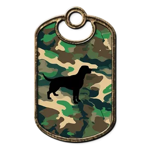 Camouflage Dog Tags Png Wia PNG Image