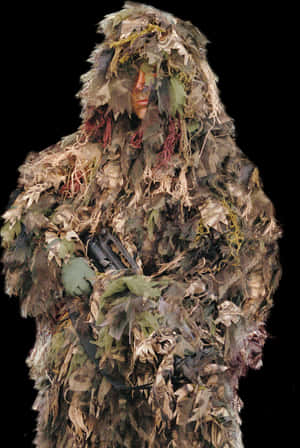 Chameleon Full Body Ghillie Suit - Bushrag Chameleon Ghillie Suit, HD Png Download PNG image with transparent background