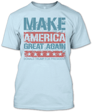 Campaign Slogan T Shirt Design PNG with transparent background