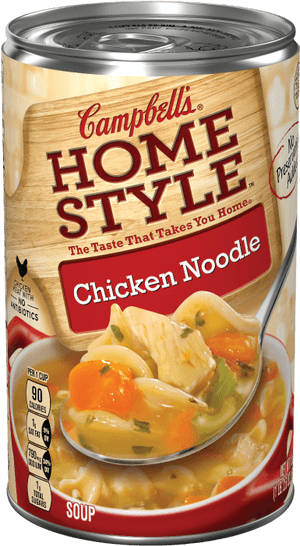 Campbell Soup Homestyle Chicken Noodle, HD Png Download PNG image with transparent background
