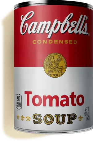 Campbells Tomato Soup Can PNG Image