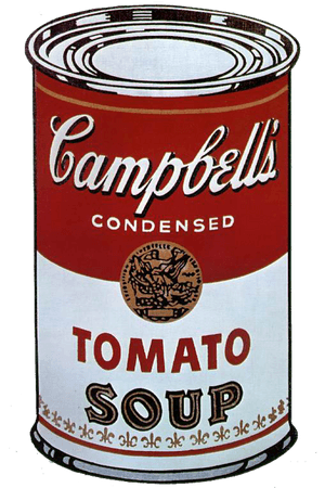 Soup Can Png - Soup Andy Warhol Screen Printing, Transparent Png PNG image with transparent background