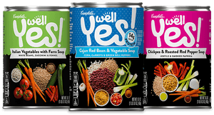 Well Yes Vegan Soup Product Line-up - Vegan Well Yes Vegetable Soup Low Sodium, HD Png Download PNG image with transparent background