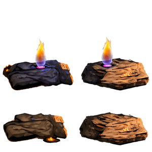 Campfire Under Stars PNG 58 PNG