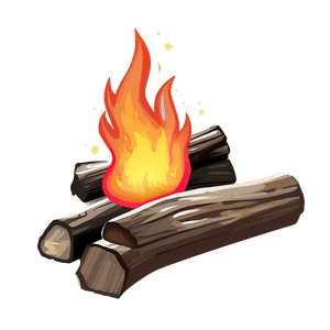 Campfire Under Stars PNG 59 PNG