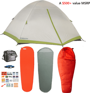 Camping Equipment Set PNG image with transparent background