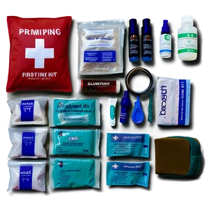 Camping First Aid Kit Essentials Png Kfa PNG Image