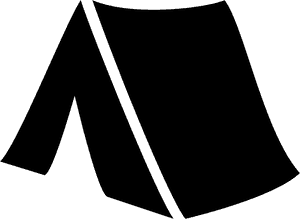 Camping Tent Icon - Camping Icon Png, Transparent Png PNG image with transparent background