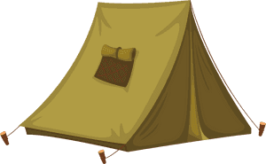 Army Green Field Tent Png Download - Tent Clipart, Transparent Png PNG image with transparent background