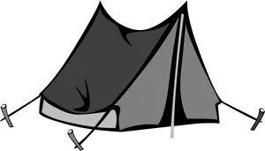 Camping Tent Summer Clipart PNG Image