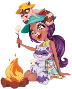 Enchantimals Raelin Raccoon - Enchantimals, HD Png Download PNG image with transparent background