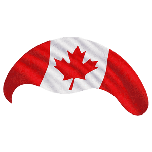Canada Flag in Circle PNG jqp19 PNG image with transparent background