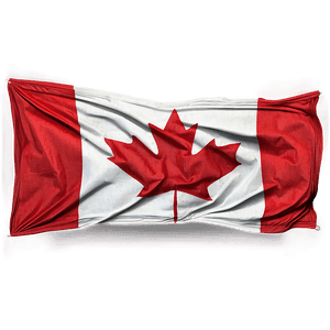 Canada Flag on Old Paper Texture PNG 05232024 PNG image with transparent background