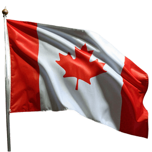 Canada Flag with Aurora Borealis Background PNG 84 PNG image with transparent background