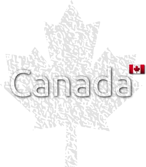 Canada Maple Leaf Design PNG Image