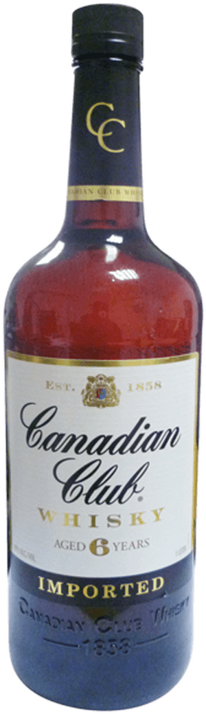 Canadian Club 1 Ltr - Canadian Club Whiskey, HD Png Download PNG with transparent background