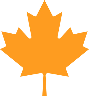 Canadian Maple Leaf Icon PNG Image