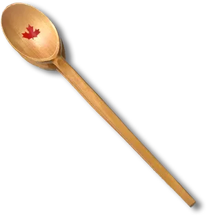 Canadian Maple Leaf Spoon.png PNG Image