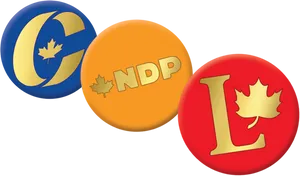 Canadian Political Party Logos PNG Image