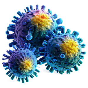 Cancer Cells Illustration PNG 06112024 PNG image with transparent background