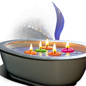 Candle Light Bath Png Cos46 PNG Image