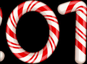 Candy Cane Clipart Banner - 2018 In Candy Canes, HD Png Download PNG image with transparent background