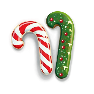 Candy Cane Cookies Png Voq PNG Image