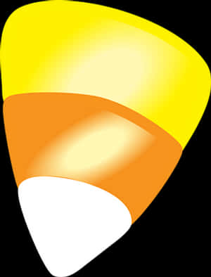 Candy Corn Icon PNG image with transparent background