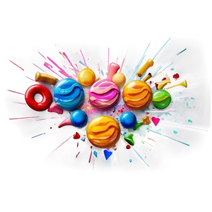 Candy Explode Png 8 PNG Image