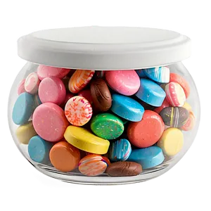 Candy Jar Top View Png 32 PNG Image