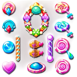 Candyland Candy Jewel Kingdom Png Lix PNG Image