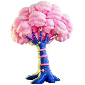 Candyland Cotton Candy Trees Png 06202024 PNG Image