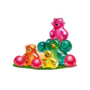 Candyland Gummy Bear Garden Png 57 PNG Image