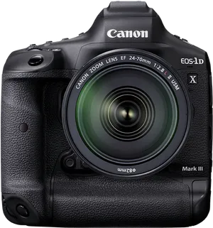 Canon E O S1 D X Mark I I I Professional D S L R Camera PNG Image