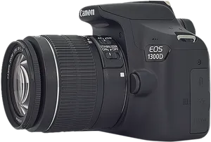 Canon E O S1300 D D S L R Camera PNG Image