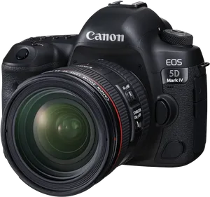 Canon E O S5 D Mark I V D S L R Camera PNG Image