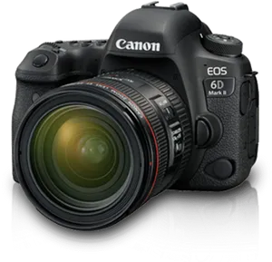 Canon E O S6 D Mark I I D S L R Camera PNG Image