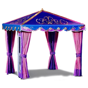 Canopy With Curtains Png 5 PNG Image