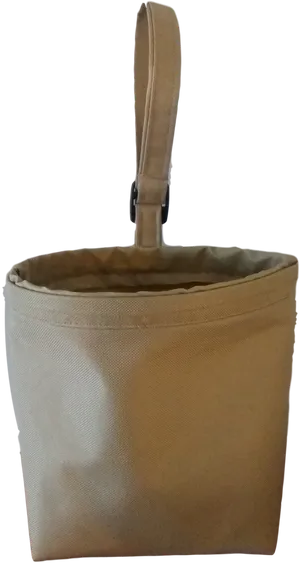 Canvas Bucket Empty PNG Image