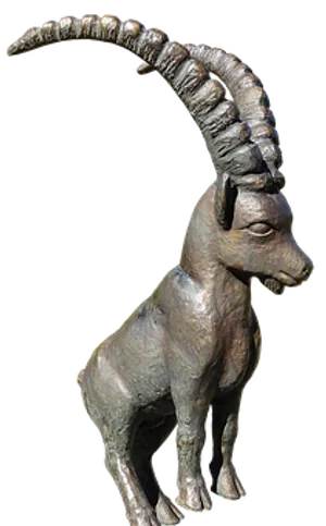 Capricorn Statue Artwork PNG Image