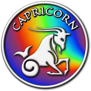 Capricorn Zodiac Sign Artwork PNG with transparent background
