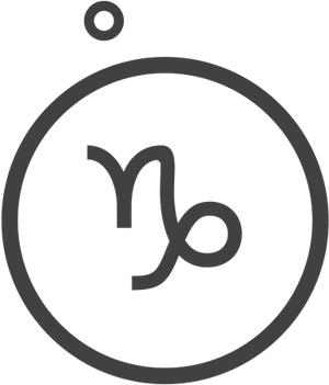 Capricorn Zodiac Symbol PNG Image