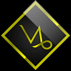 Capricorn Zodiac Symbol Design PNG image with transparent background