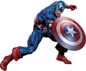 Captain America Comic Png, Transparent Png PNG with transparent background